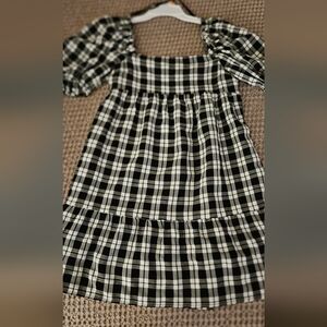 EUC Teen/Junior plaid dress